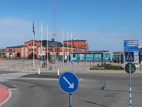 Frihamnen Port in Stockholm Sweden